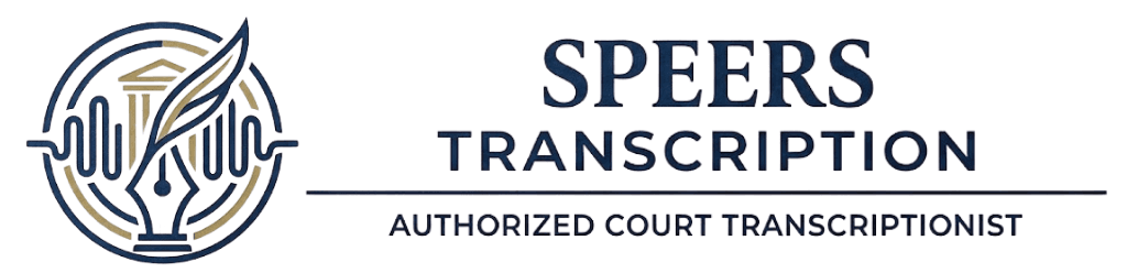 Speers Transcription